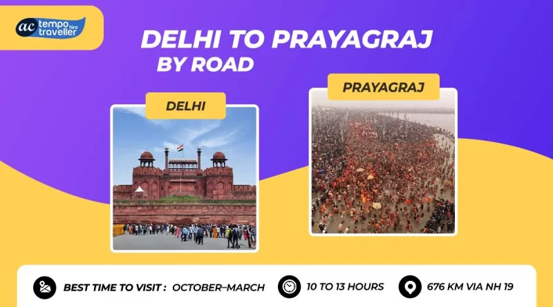 delhi to prayagraj